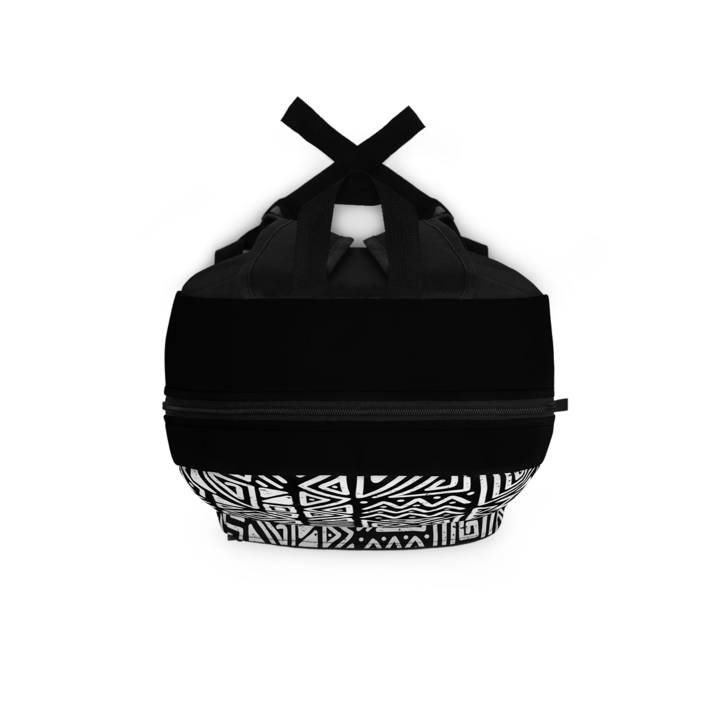 Geometric African Print Backpack