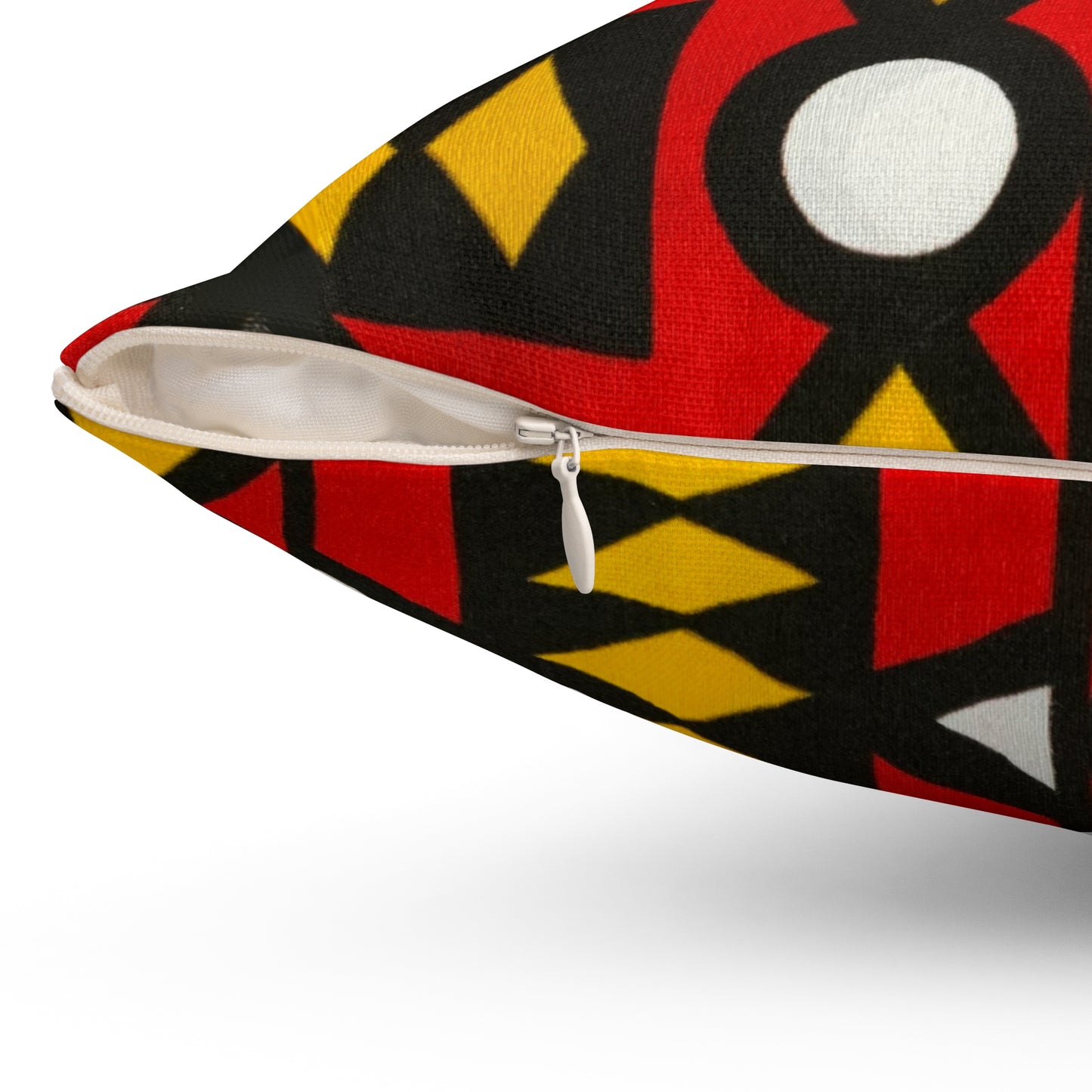 Samacaca African Print Square Pillow