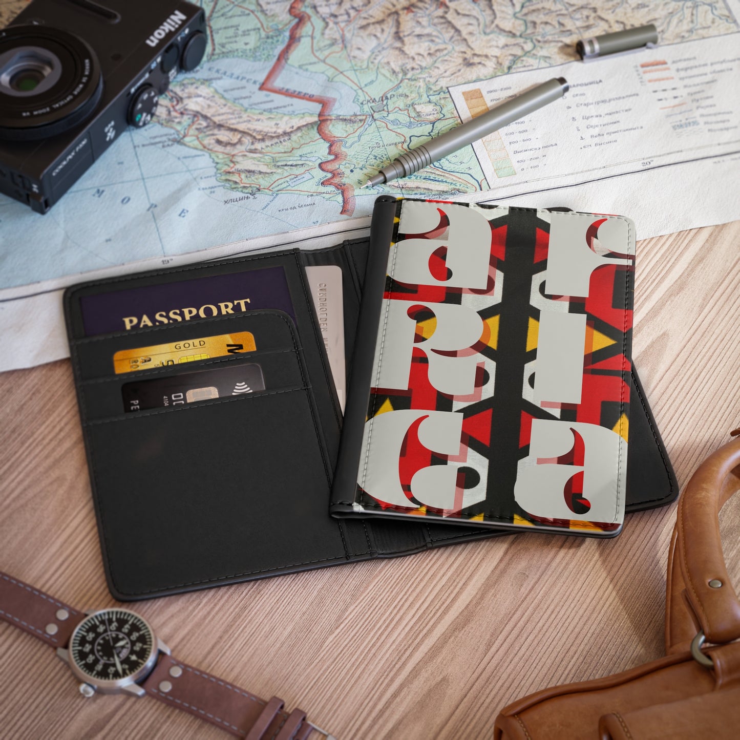 AFRICA RFID Passport Cover