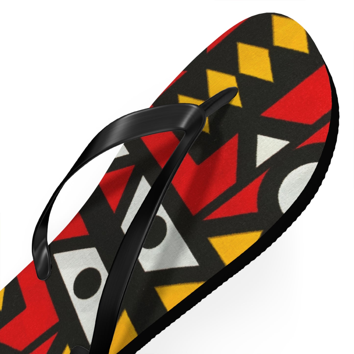 Samacaca African Print Flip Flops