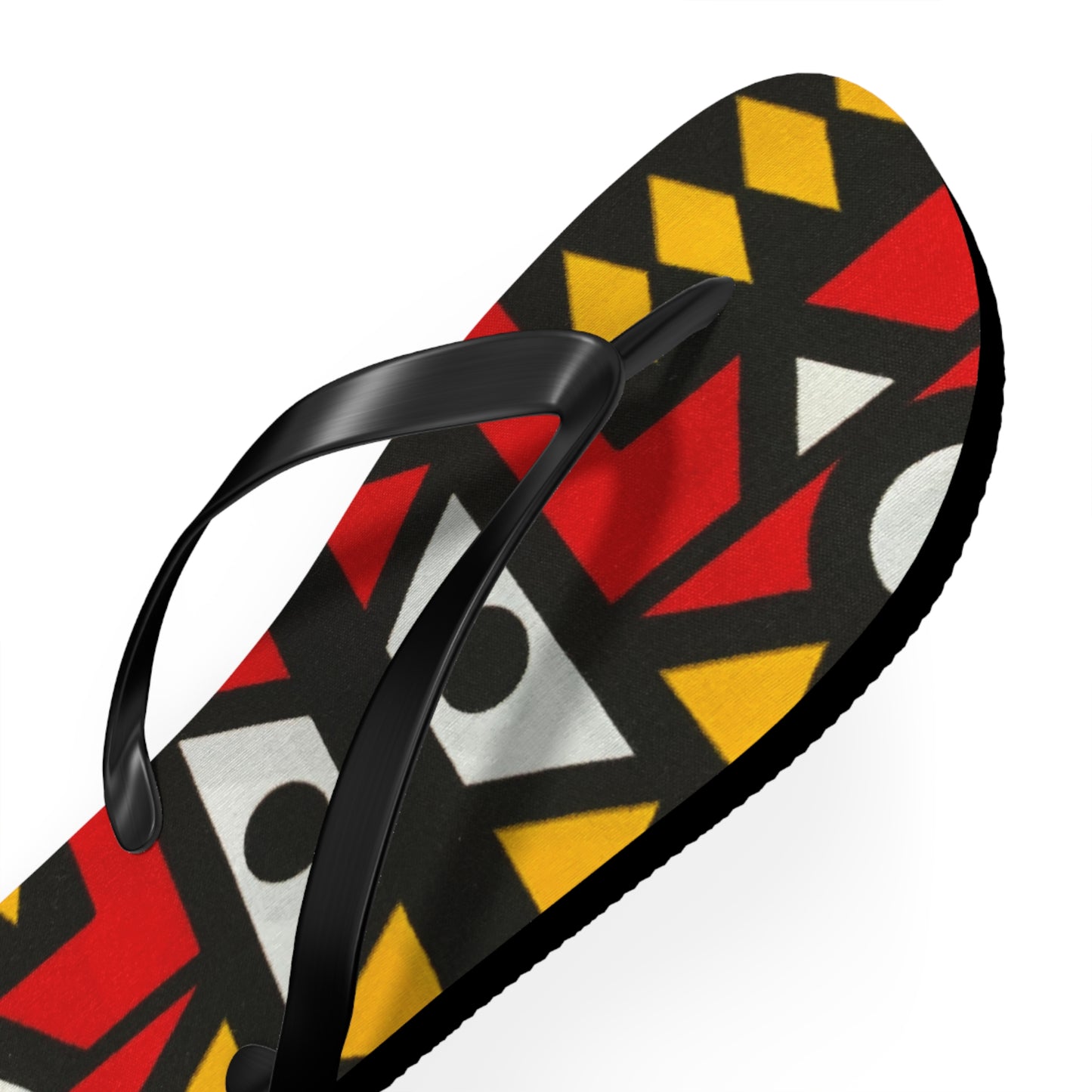 Samacaca African Print Flip Flops