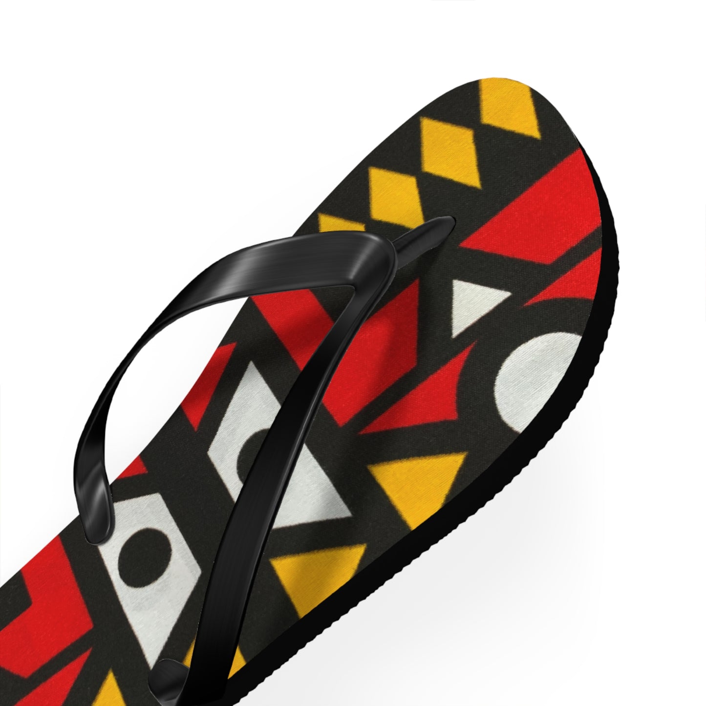 Samacaca African Print Flip Flops